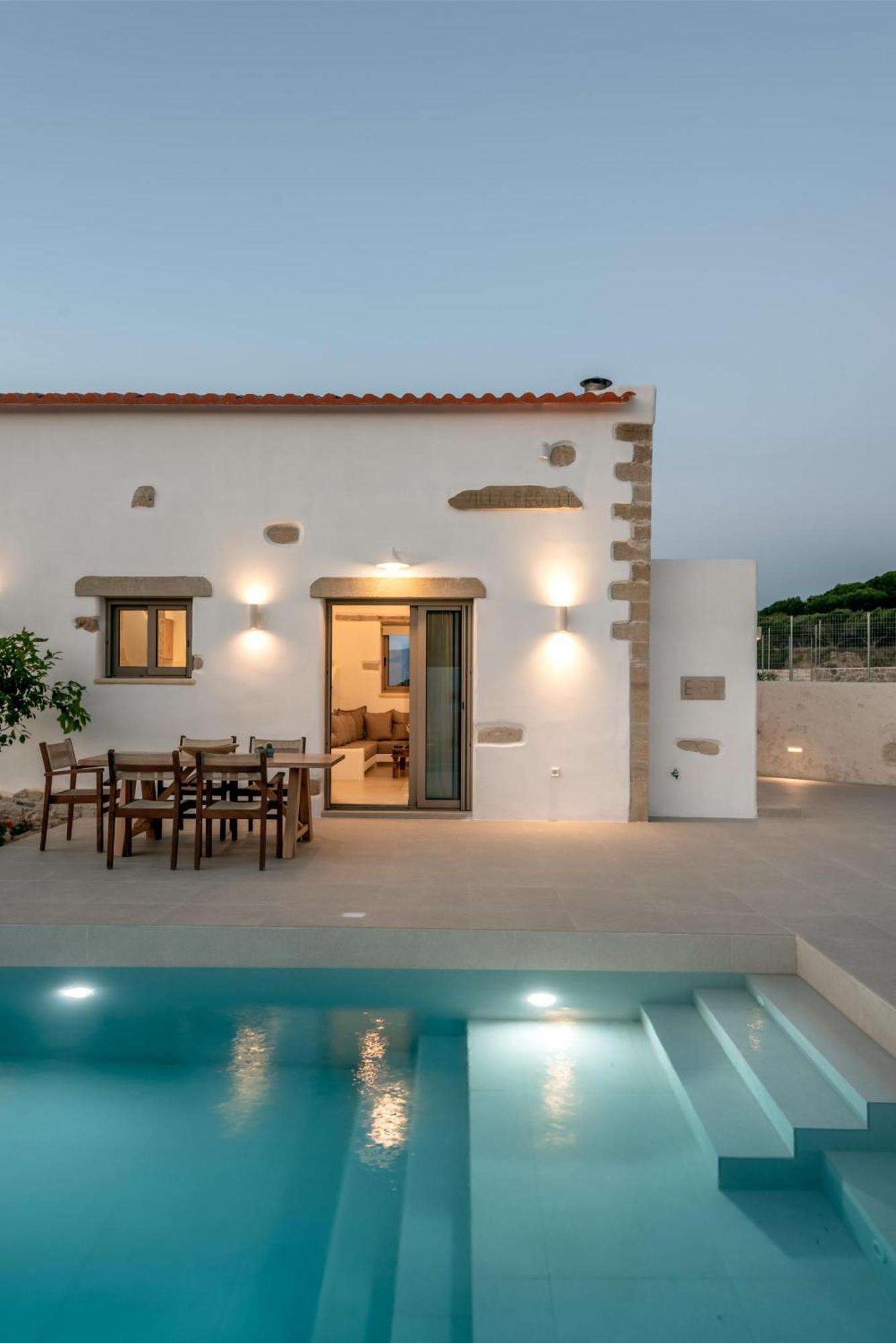 Villa Froudi Near Falaserna Beach Kíssamos Eksteriør billede